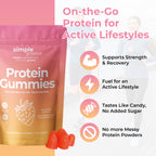 Protein Gummies | Strawberry | 150 count