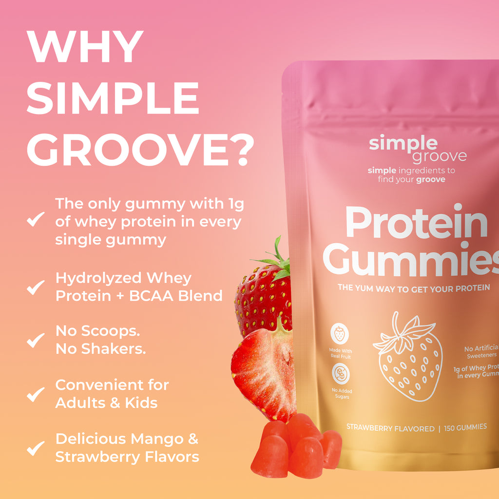 Protein Gummies | Strawberry | 150 count